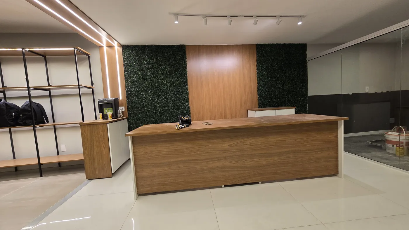 Obra comercial de loja no Rio de Janeiro